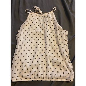 Express polka dot top
